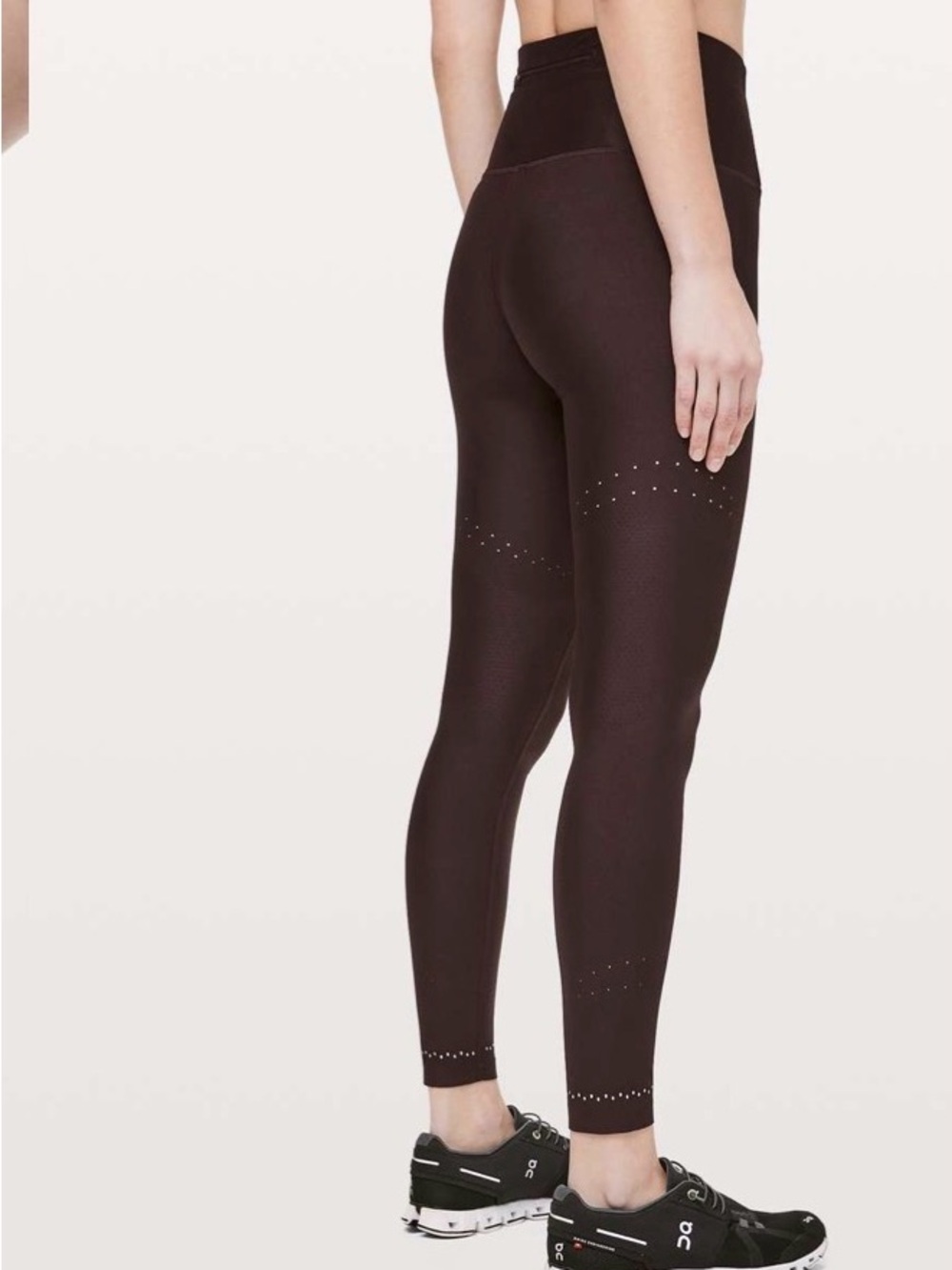 Lululemon Zoned In Tight *27" Plum Shadow $148